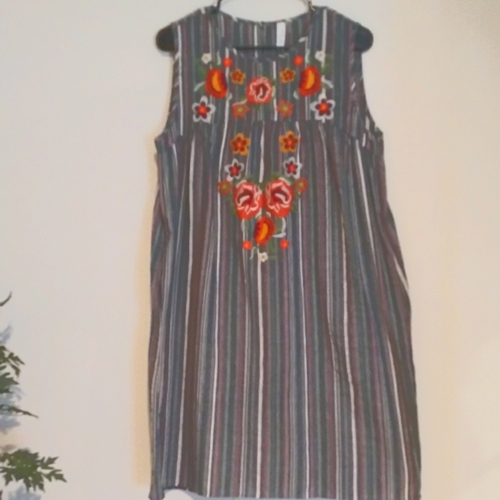 Embroidered Dress